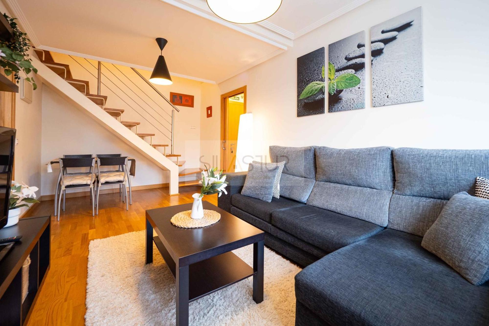 Апартаменти Duplex Nalon San Juan De La Arena Екстер'єр фото
