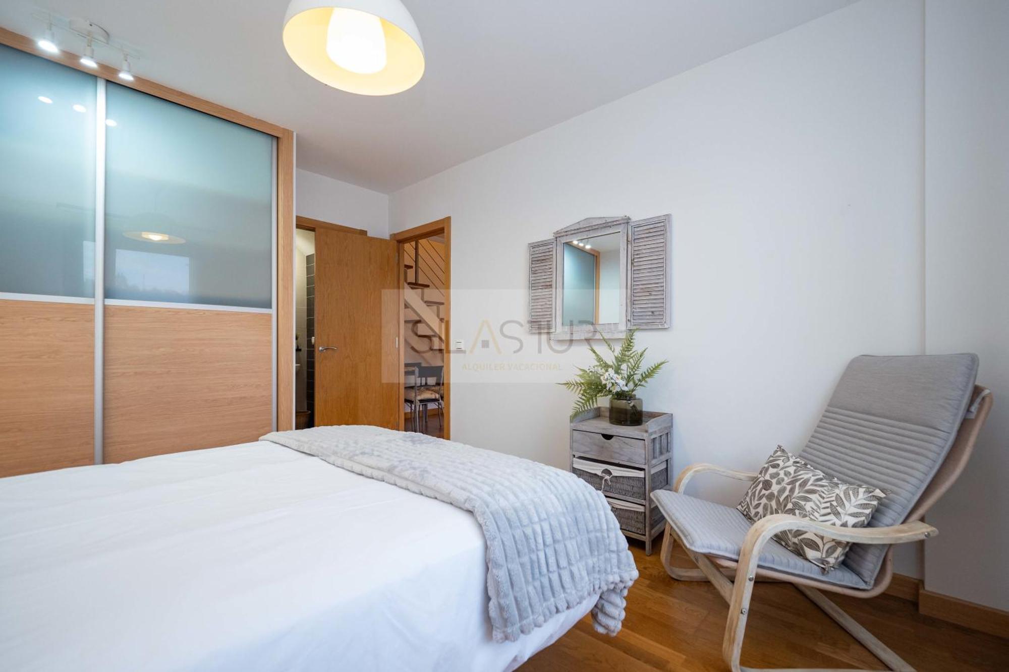 Апартаменти Duplex Nalon San Juan De La Arena Екстер'єр фото